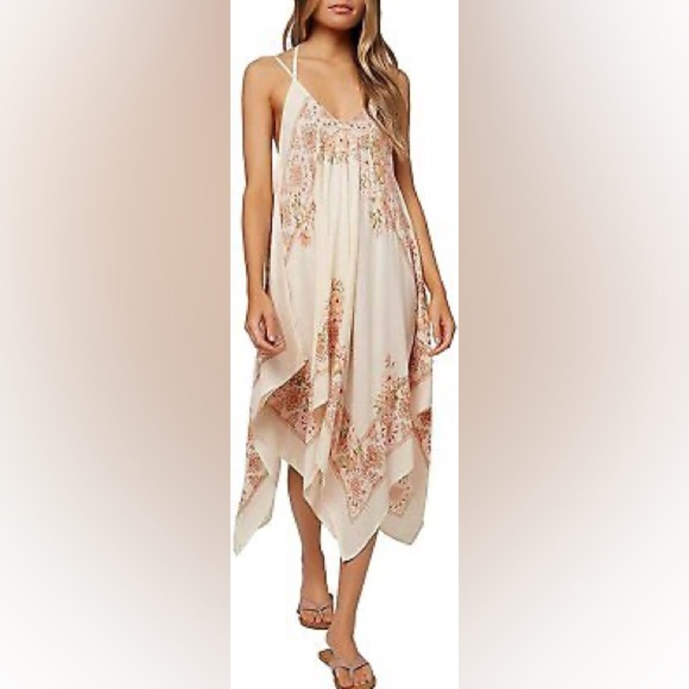 O'Neil Women's Spaghetti Strap Maxi/Midi Dress, One Size, Cover Up Dress, Summer